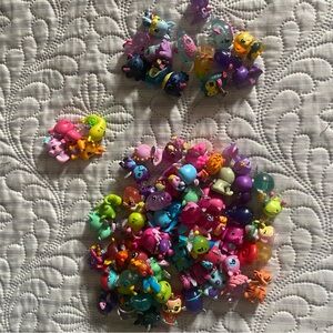 Pink and Purple Action Figure Playset